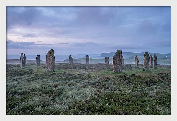 Tranquil Twilight At Ring Of Brodgar