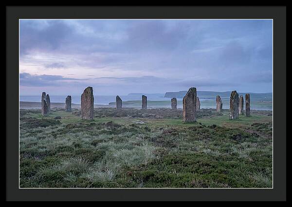 Tranquil Twilight At Ring Of Brodgar