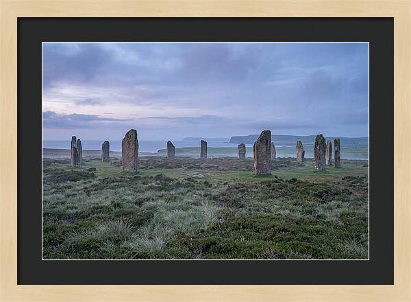 Tranquil Twilight At Ring Of Brodgar