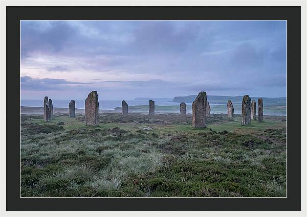 Tranquil Twilight At Ring Of Brodgar