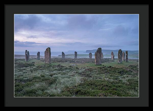 Tranquil Twilight At Ring Of Brodgar