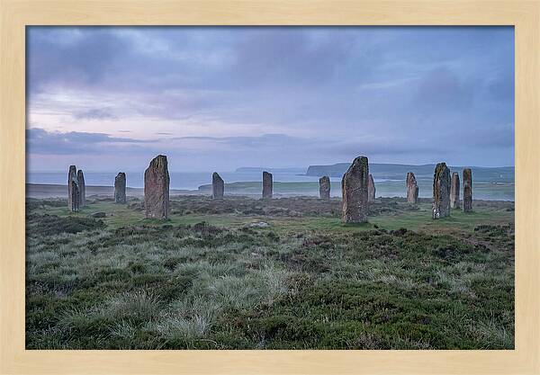 Tranquil Twilight At Ring Of Brodgar