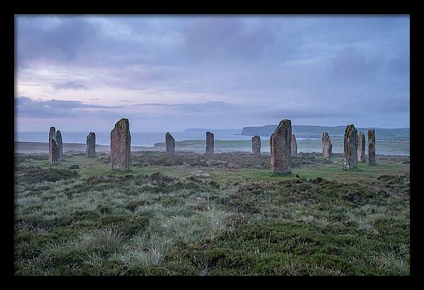 Tranquil Twilight At Ring Of Brodgar