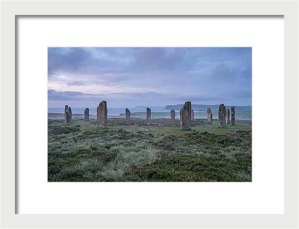 Tranquil Twilight At Ring Of Brodgar