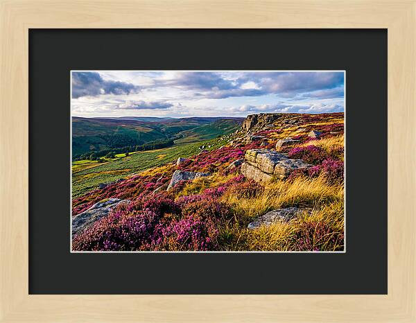 Tranquil Views Over Stanage Edge