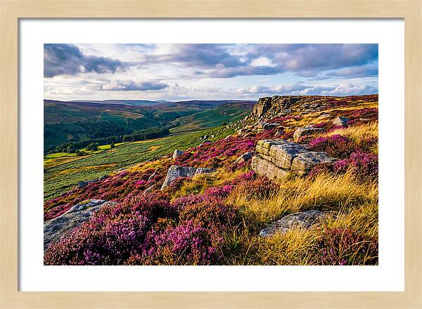 Tranquil Views Over Stanage Edge