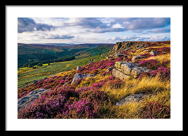 Tranquil Views Over Stanage Edge