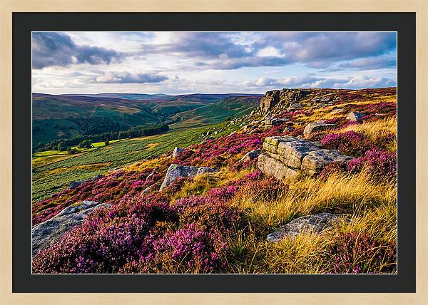 Tranquil Views Over Stanage Edge