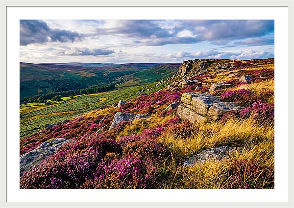 Tranquil Views Over Stanage Edge