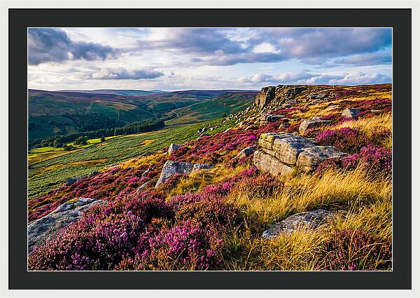 Tranquil Views Over Stanage Edge