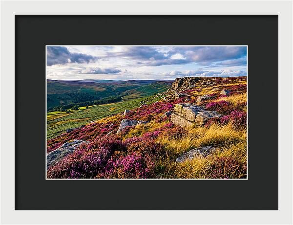 Tranquil Views Over Stanage Edge