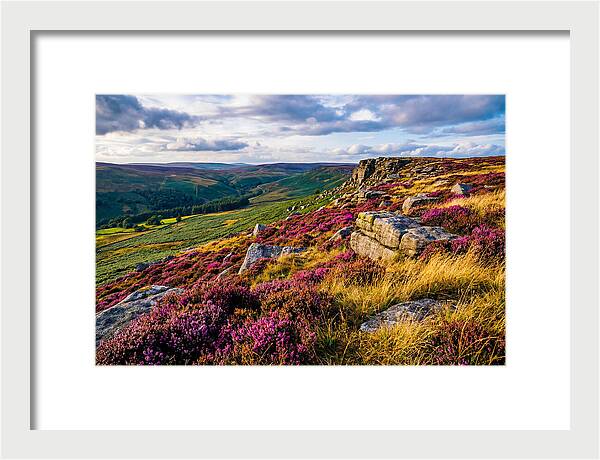 Tranquil Views Over Stanage Edge
