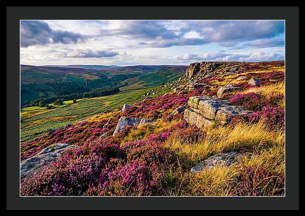 Tranquil Views Over Stanage Edge