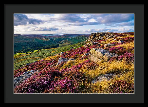 Tranquil Views Over Stanage Edge