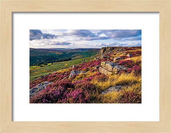 Tranquil Views Over Stanage Edge