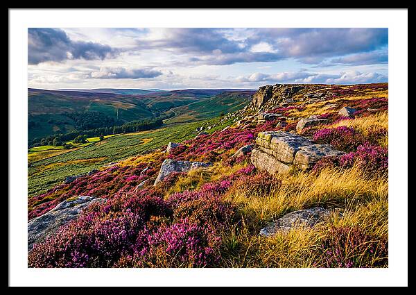 Tranquil Views Over Stanage Edge