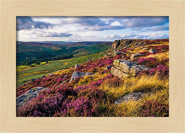 Tranquil Views Over Stanage Edge