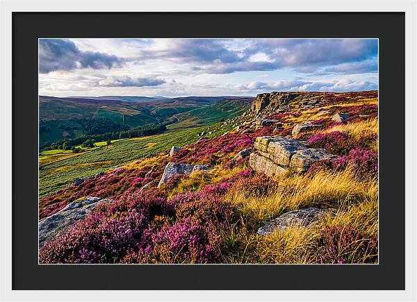 Tranquil Views Over Stanage Edge