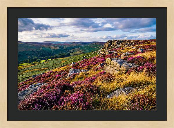 Tranquil Views Over Stanage Edge