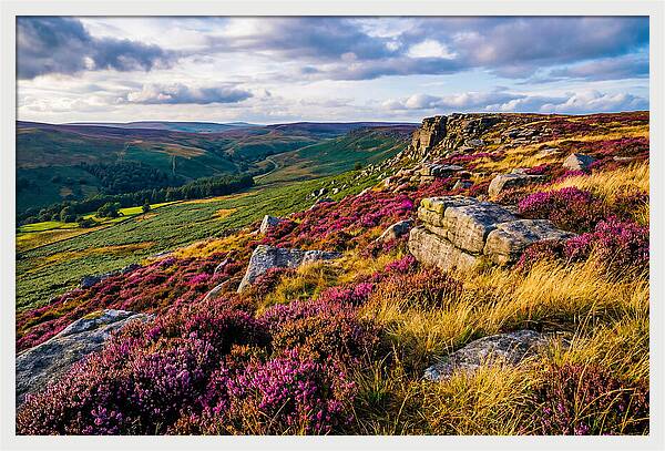 Tranquil Views Over Stanage Edge