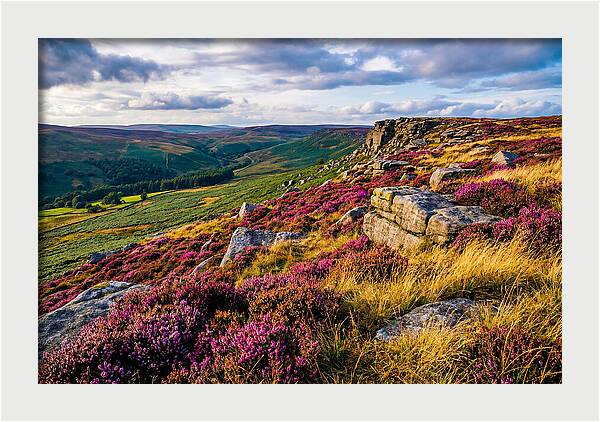 Tranquil Views Over Stanage Edge