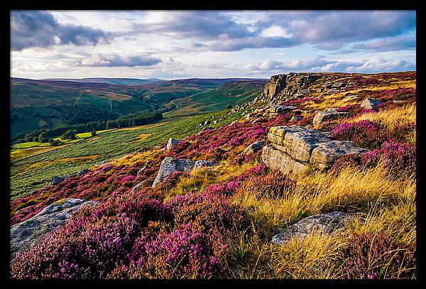 Tranquil Views Over Stanage Edge