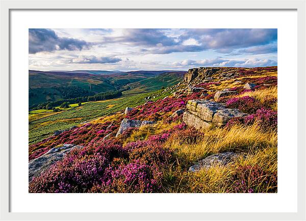 Tranquil Views Over Stanage Edge