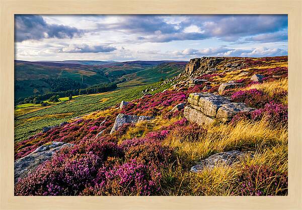 Tranquil Views Over Stanage Edge