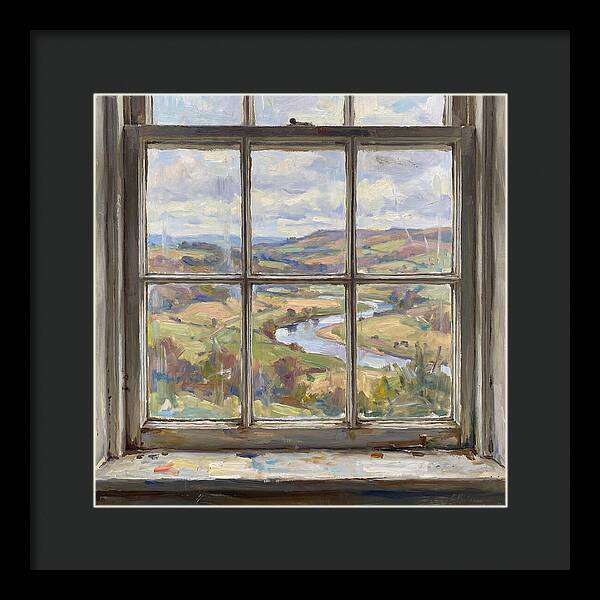 Tranquil Vista Through The Window