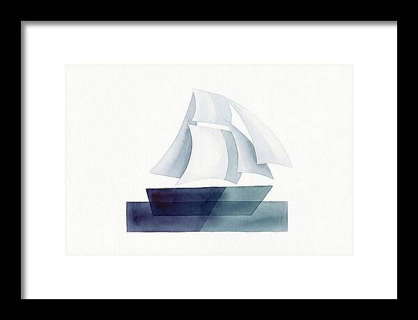 Tranquil Voyage At Sea
