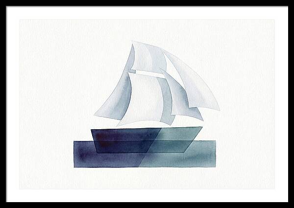 Tranquil Voyage At Sea