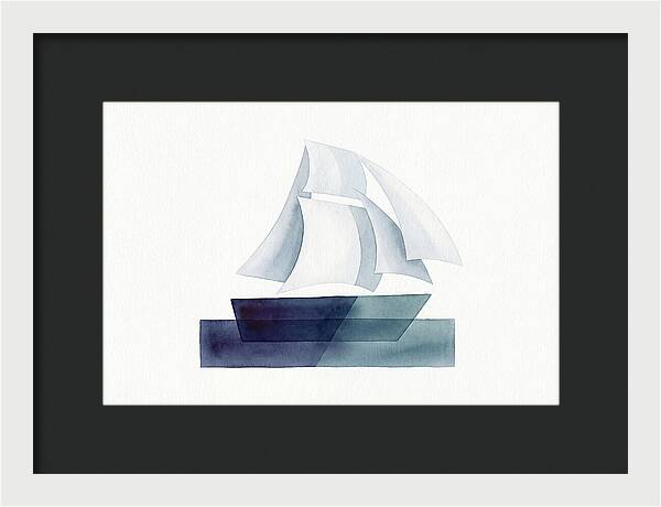 Tranquil Voyage At Sea