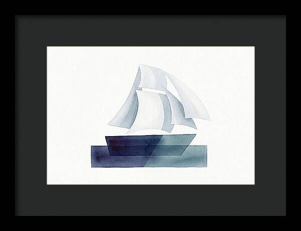 Tranquil Voyage At Sea