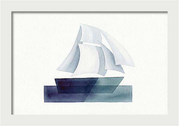 Tranquil Voyage At Sea