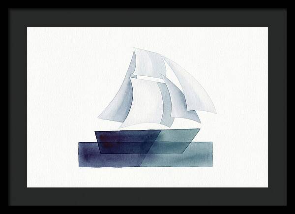 Tranquil Voyage At Sea