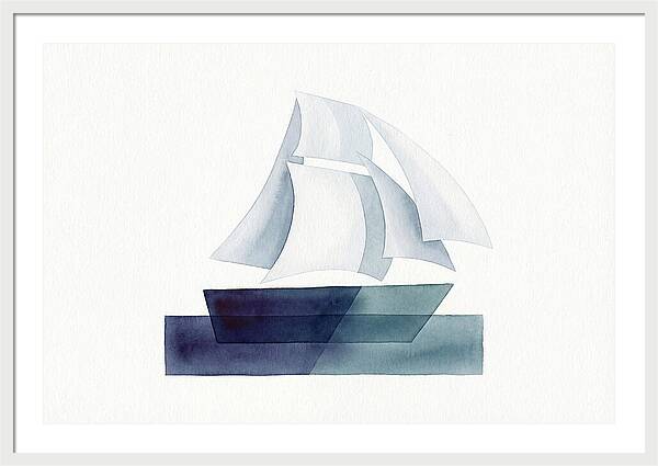 Tranquil Voyage At Sea