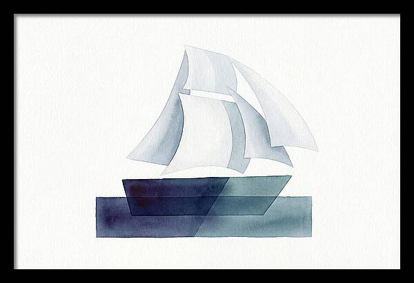 Tranquil Voyage At Sea
