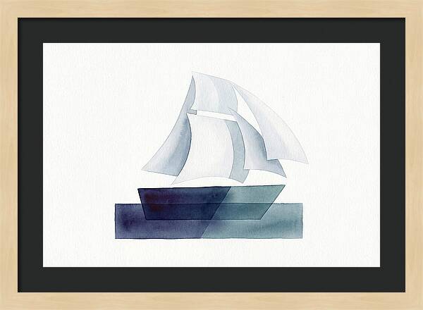 Tranquil Voyage At Sea