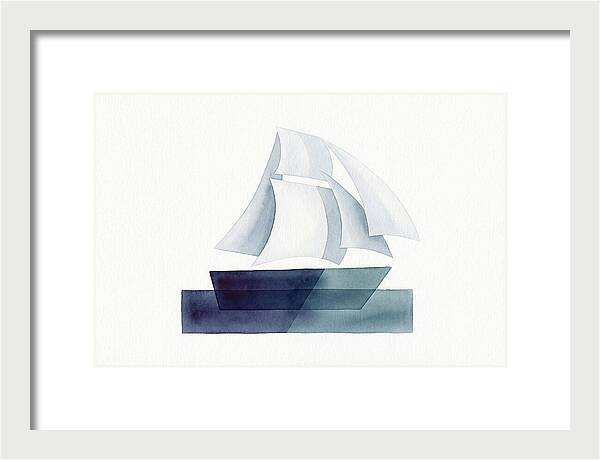 Tranquil Voyage At Sea