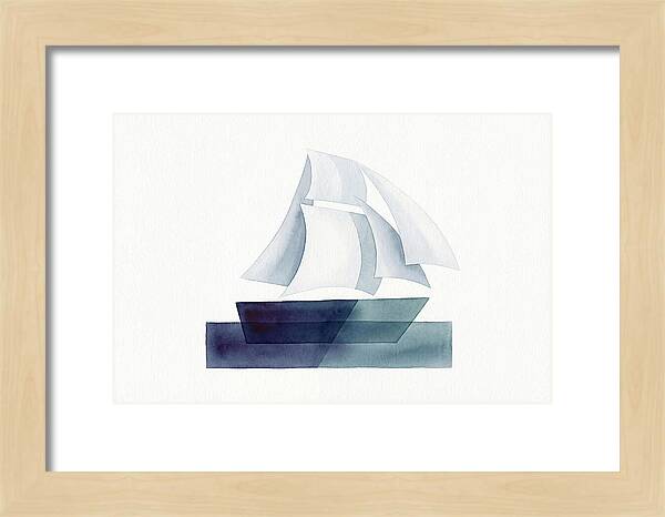 Tranquil Voyage At Sea
