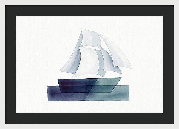 Tranquil Voyage At Sea