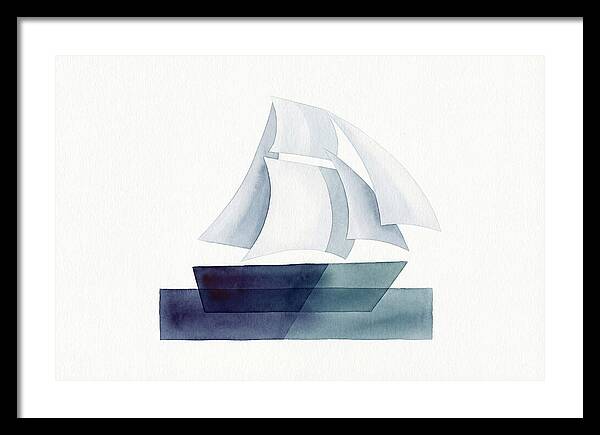 Tranquil Voyage At Sea