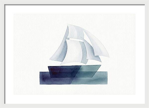 Tranquil Voyage At Sea