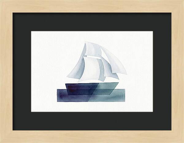 Tranquil Voyage At Sea