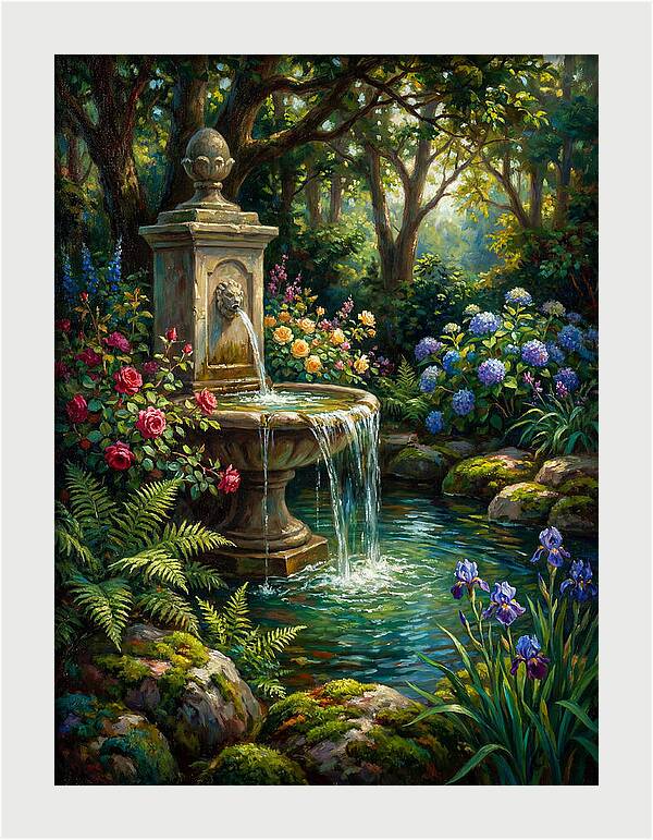 Tranquil Water Feature