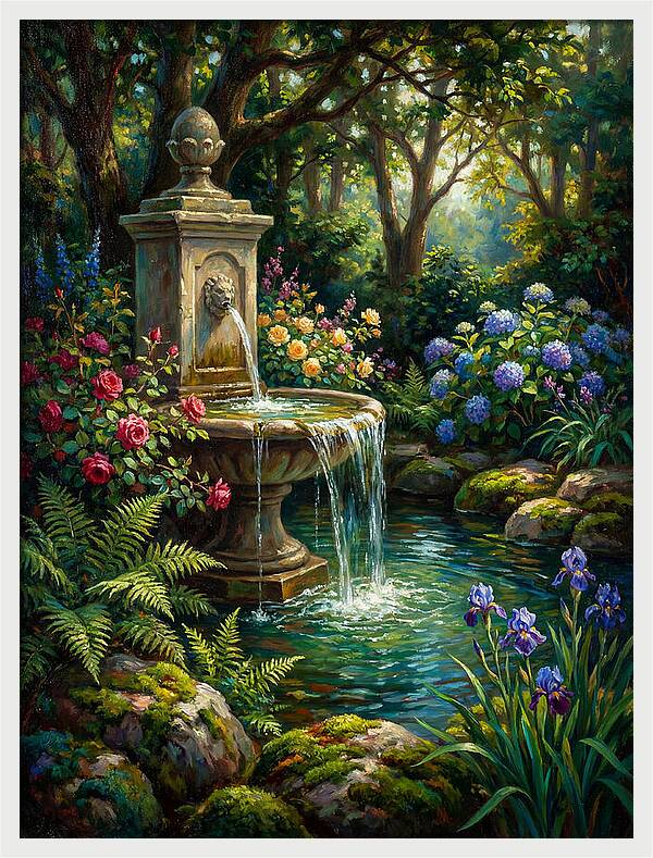 Tranquil Water Feature