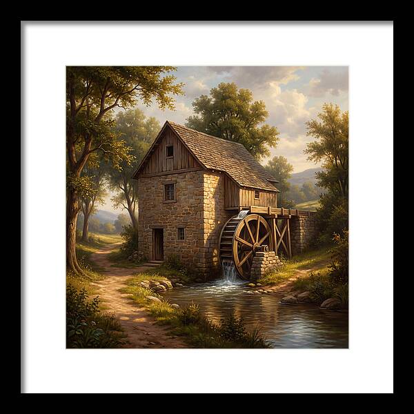 Tranquil Water Mill