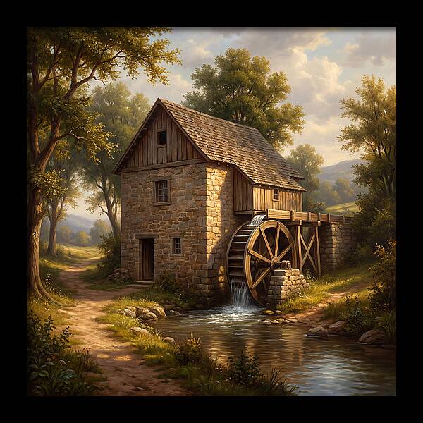 Tranquil Water Mill