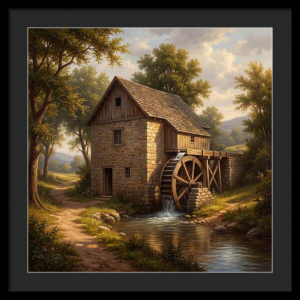 Tranquil Water Mill