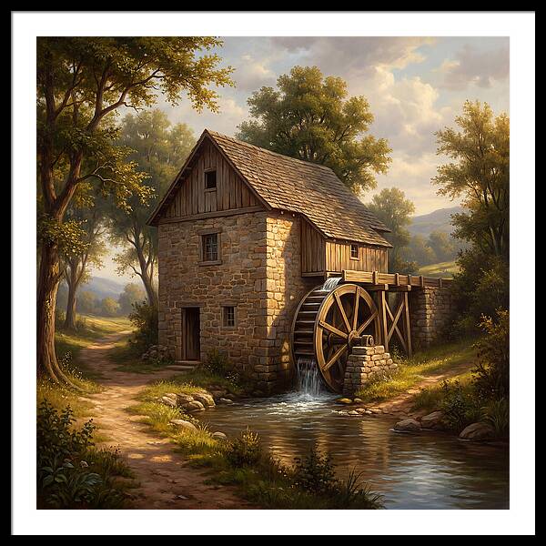Tranquil Water Mill